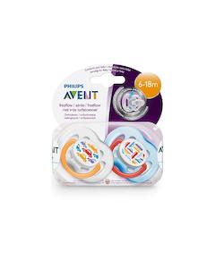 Pharmacy: Philips Avent 6 months + Fashion Soother 2 Pack