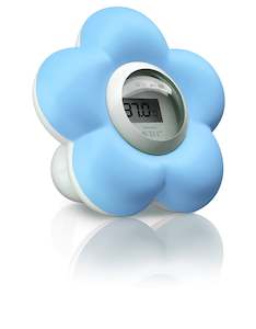 Pharmacy: Philips Avent Bath & Bedroom Thermometer - Blue