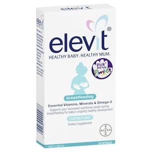 Elevit Breastfeeding Multivitamin Capsules 30 pack (30 days)