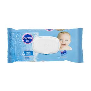 CURASH Simply Water Baby Wipes 80