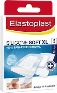 ELASTOPLAST Silicone Soft Plasters XL 5 pack