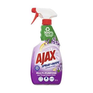 Ajax Spray n' Wipe MultiPurpose Antibacterial Disinfectant Cleaner Trigger …