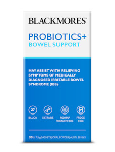 Blackmores Probiotics + Bowel Support 30 Sachets