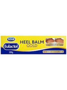 Pharmacy: SCHOLL EULACTOL Heel Balm Gold 200g