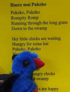 Haere Mai Pukeko (Finger Puppet & Rhyme Chart)