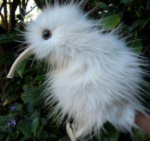 White Kiwi (Manukura) Hand Puppet