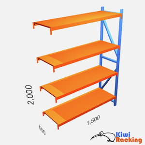 100kg Shelving 2 x 1.5 x .5 – Add-on Bay