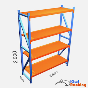 100kg Shelving 2 x 1.5 x .5 – Full Bay