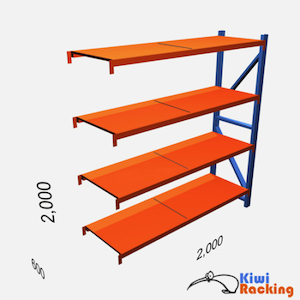 200kg Shelving 2 x 2 x .6 – Add-on Bay