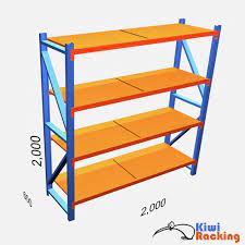 200kg Shelving 2 x 2 x .6 – Full Bay