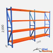 100kg Shelving 2 x 2.95 x .5 – Twin Bay