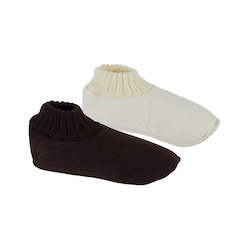 Clothing: Slipper Socks with Sheepskin