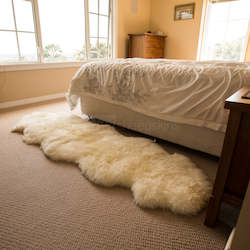 Classic Premium Sheepskin Rug: Double