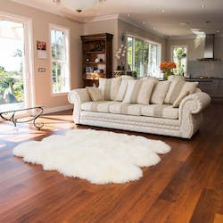 Classic Premium Sheepskin Rug: Sexto