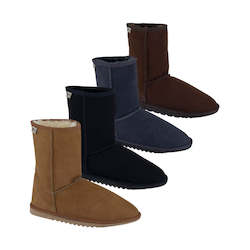 Mid Calf Sheepskin Boots: Classic EVA