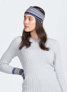 Clothing: Merino Wool Striped Headband