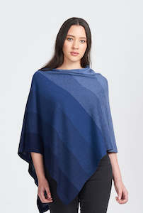 Clothing: Merino Striped Poncho