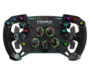 MOZA Racing GS V2P Steering Wheel - Faux Leather