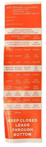 Labels for Switchboard Circuit Identification - Basic