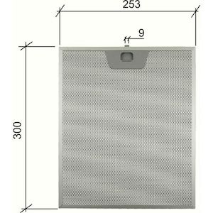 Filter Electrolux Rangehood EFC635X