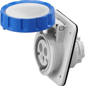 Socket Gewiss 32 Amp Recessed IP67