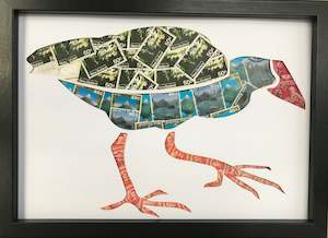 Creative art: Pukeko