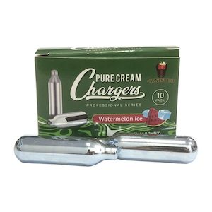 Flavoured Cream Chargers 10pk Watermelon Ice