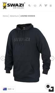 Work clothing: Swazi Legend Hoodie