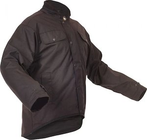 Caution Oilskin Long Sleeve Jacket