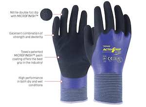 Esko Active Grip Nitrile Double Full Dip with Microfinish Coating