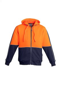 EOL Syzmik Hi-Vis Full Zip D/O Hoodie