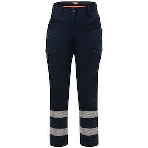 Work clothing: Bison Women's Lightweight Stretch PolyCotton Taped Trouser