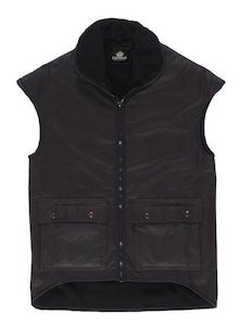 Work clothing: Oilskin Sleeveless Vest - Last One Left!