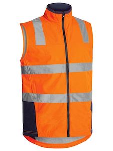 Bisley Hi-Vis Soft-Shell Vest