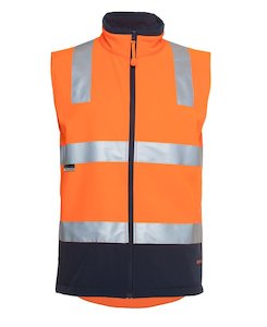 Work clothing: JB's Hi Vis Day/Night Softshell Vest