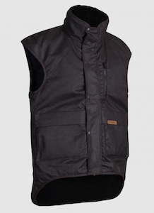 STYX MILL Oilskin Brown Multi Pocket Outdoors Vest