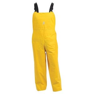 Work clothing: Bib Trouser Stamina PVC Yellow