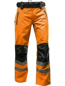 PFANNER Nano Sheild Hi-Vis Sympatex Rain Pants - ORANGE