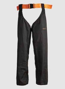 STYX MILL Oilskin Brown Oilskin Leggings