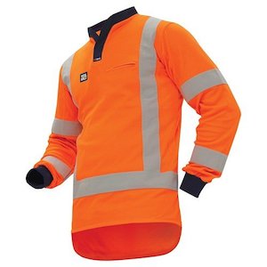 Work clothing: Bison Arcguard Inheratex Flame Retardant Polo