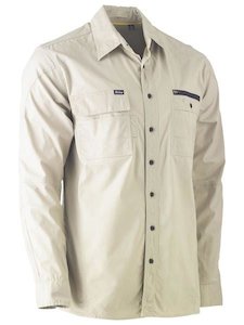 Bisley Flex & Move L/S Utility Work Shirt