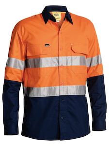 Bisley Hi vis Day/Night Airflow Ripstop Shirt