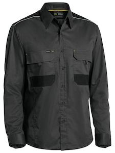 Work clothing: Bisley Flex & Move Mechanical Stretch L/S Shirt