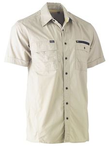 Work clothing: Bisley Flex & Move Utility Work S/S Shirt