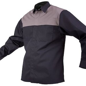 Bison Workzone Contrast Long-Sleeve Shirt