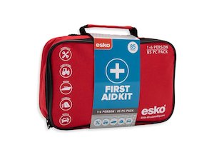 Esko First Aid Kit, 1-6 Person, 85pc