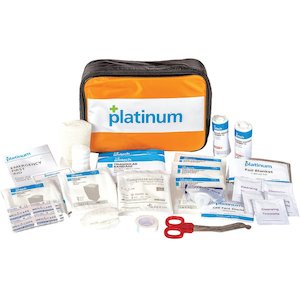 Work clothing: Platinum First Aid Kit 54 Piece Small Softpack