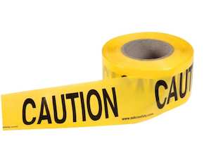 Esko Economy Barrier Warning Tape Caution 250m x 75mm