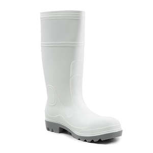 Bison Mohawk White Food-industry Safety Gumboots