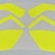 Protos Sticker Kit PROTOS® HELMET - 20 Neon Yello